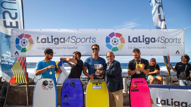 Yeray Martínez, campeón de España de Bodyboard