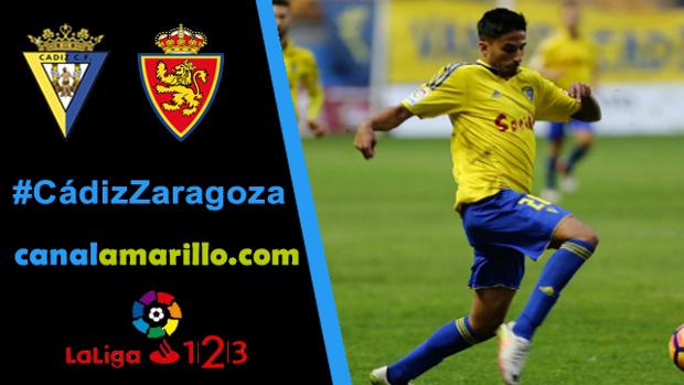 Sigue el partido Cádiz - Real Zaragoza