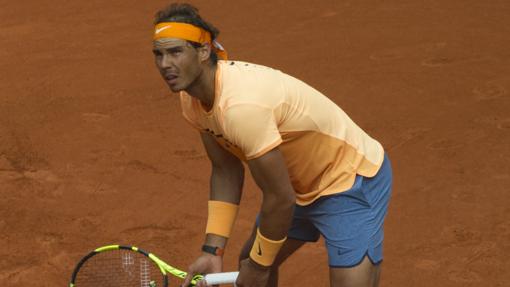 Nadal, durante el Mutua Madrid Open