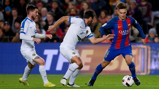 El Barça cumple con goles y Denis Suárez
