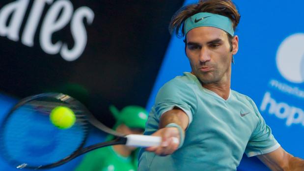 Federer, en su regreso a las pistas