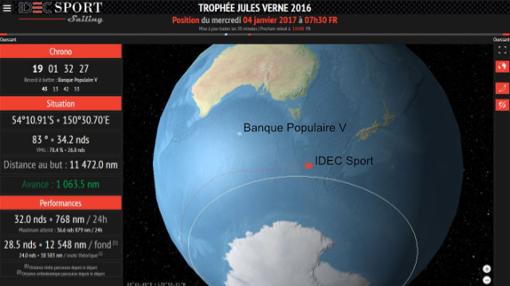 Más récords del “IDEC Sport” al paso por Tasmania