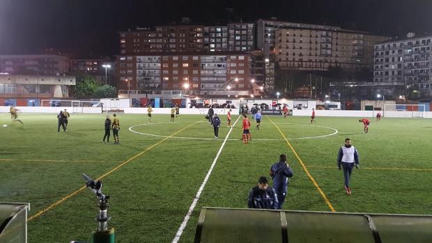 Partido entre el Aurrerá y el Getxo