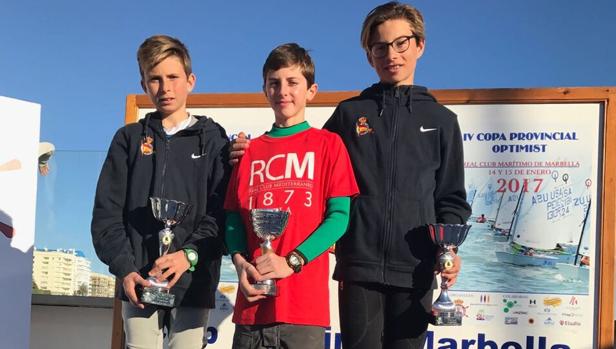 Antonio Villalón se anota el provincial de Optimist de Marbella