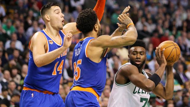 Doble-doble de Hernangómez para someter a los Celtics