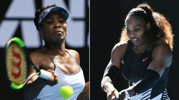 Las hermanas Venus y Serena Williams