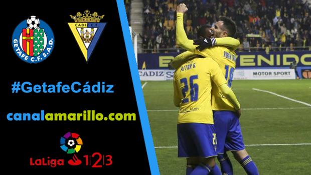 Sigue el partido Getafe - Cádiz CF