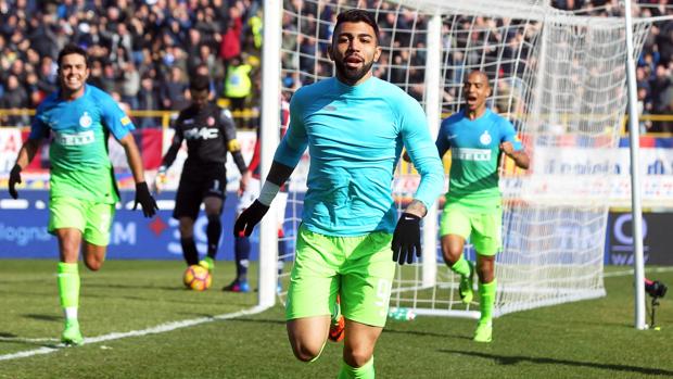 El Inter gana con el primer tanto italiano de Gabigol