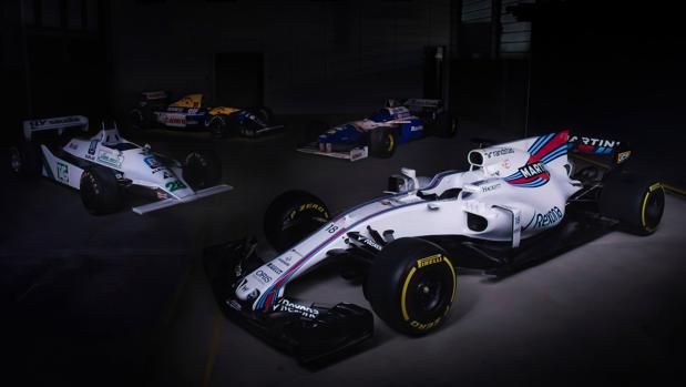 Así es el coche con el que Williams celebra su 40 aniversario