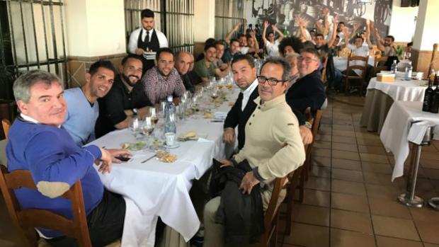 El Cádiz CF se va de comida