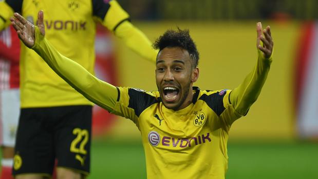 Aubameyang estará con el Borussia en los cuartos de final de la Champions