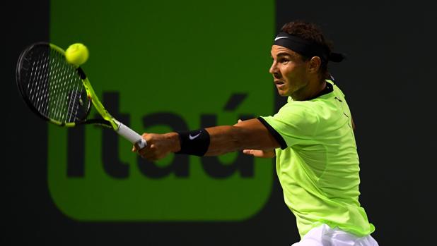 Rafa Nadal, devuelve un golpe a Sock