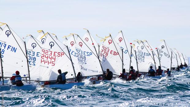 El I Campeonato de Promesas de Optimist acoge a 50 regatistas en Gran Canaria