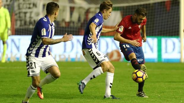 Berenguer rescata tres puntos para Osasuna