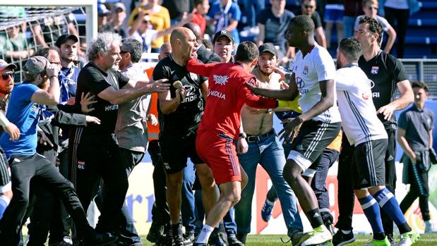 Suspendido el Bastia-Lyon por nuevos altercados al descanso