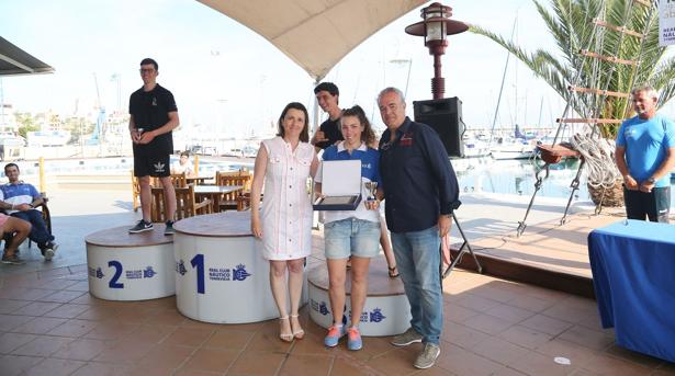 Ascensión Roca, campeona de España de la clase Europa