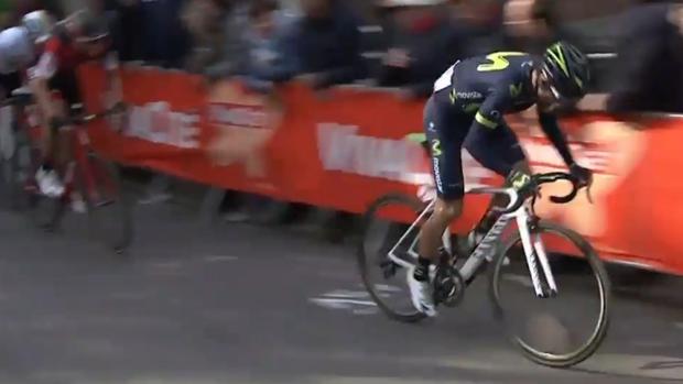 Así fue el sprint con el que ganó Alejandro Valverde