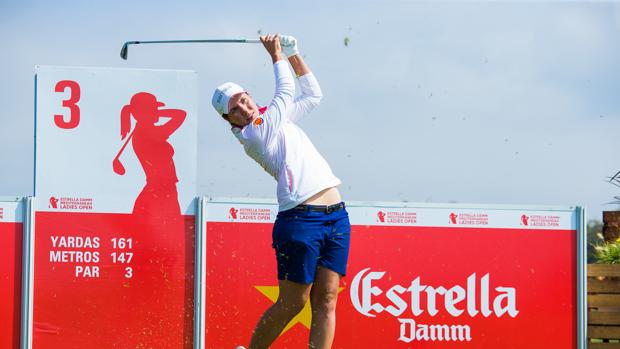 Carlota Ciganda, en el Club Terramar de Sitges