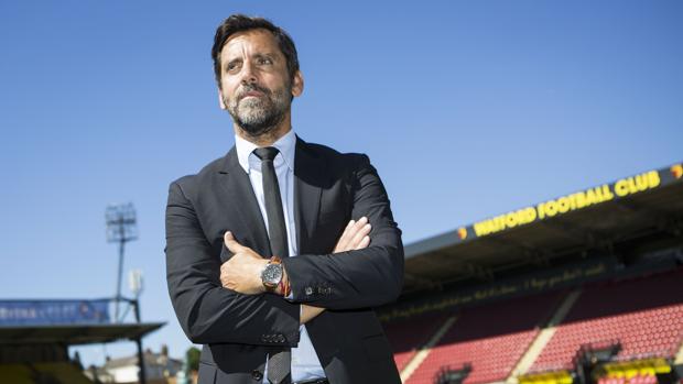 Quique Sánchez Flores dirigirá este sábado a su equipo ante el Atlético de Madrid