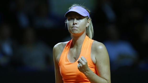 Sharapova, en su regreso a las pistas en Stuttgart