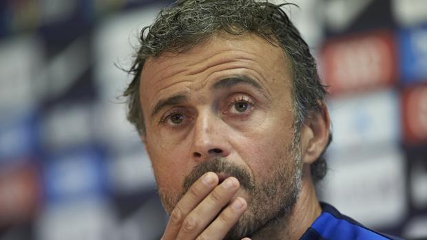 Luis Enrique comparece ante los medios de comunicación