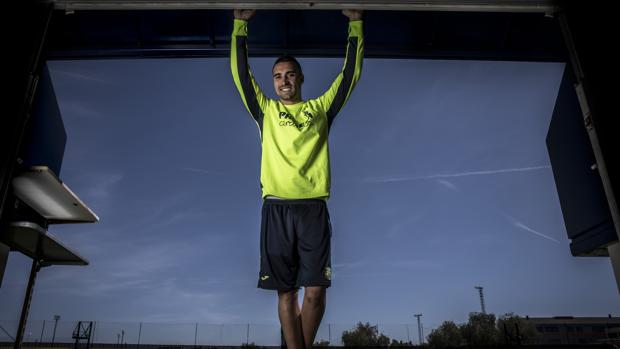 Sergio Asenjo posa para ABC en Villarreal