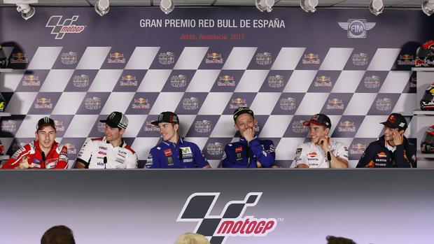 Rueda de prensa del Gran Premio de Jerez