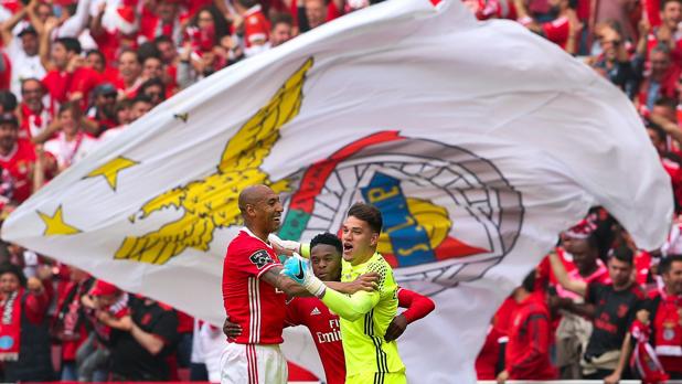 El Benfica, tetracampeón de la Liga portuguesa