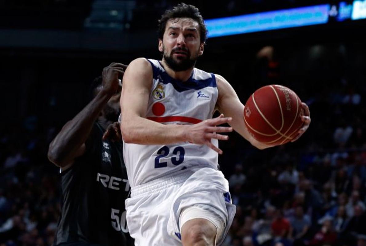 El jugador del Real Madrid, Sergio Llull