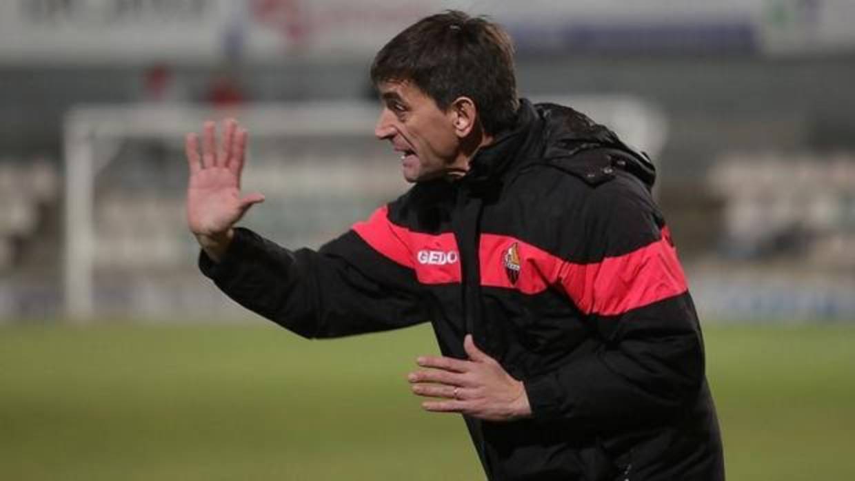 Emili Vicente, durante su etapa como entrenador del Reus.