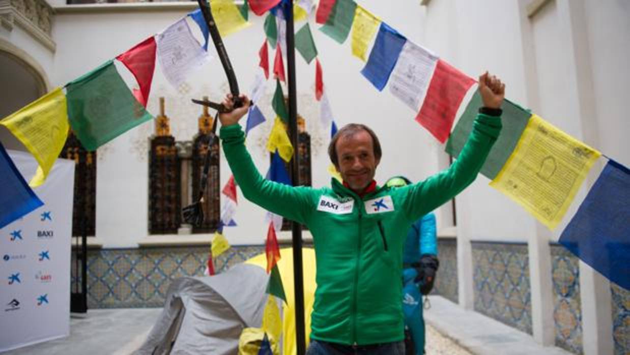 Ferrán Latorre, en el club de los 14 ochomiles