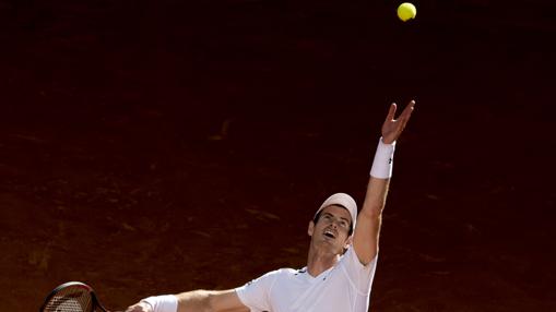 Murray. durante su participación en el Mutua Madrid Open