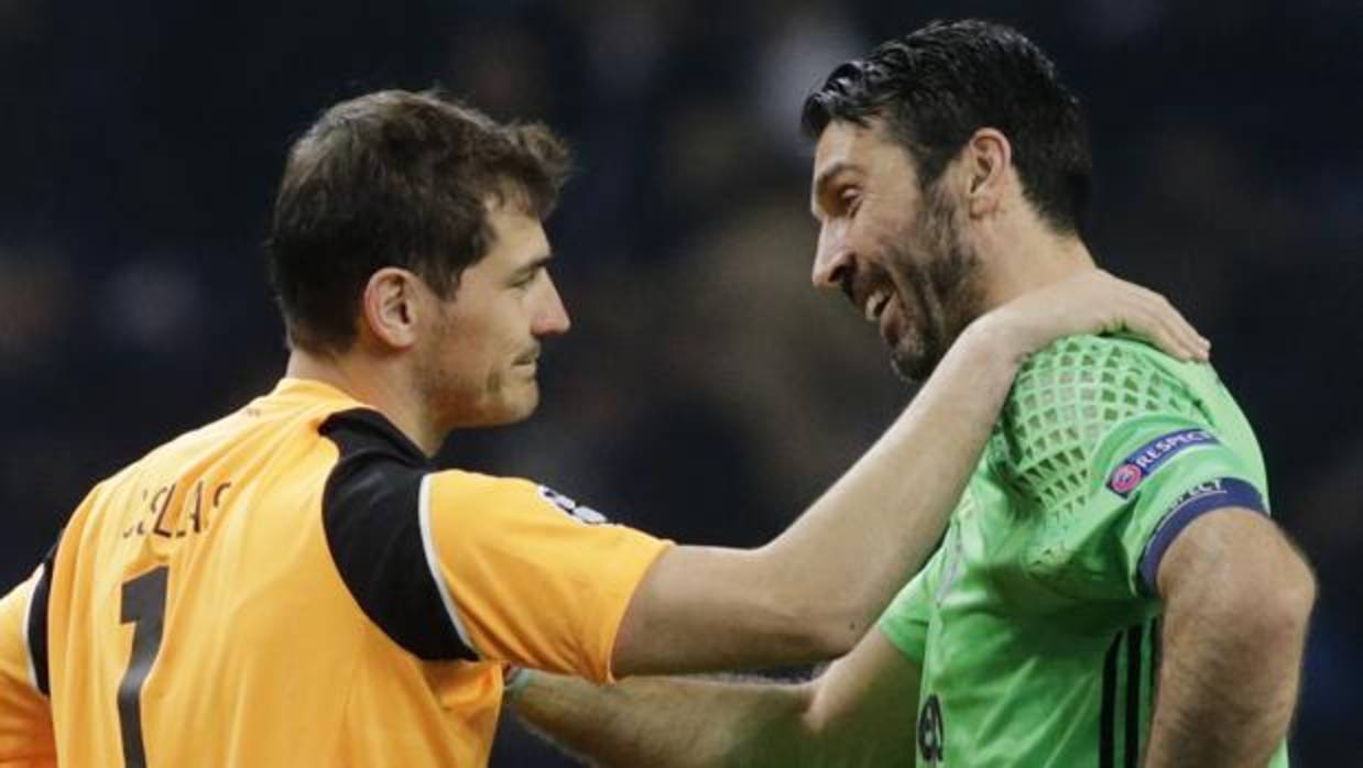 Casillas y Buffon, en el Oporto-Juve de Champions esta temporada