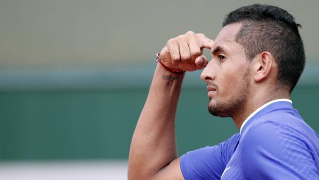 Nick Kyrgios, en Roland Garros