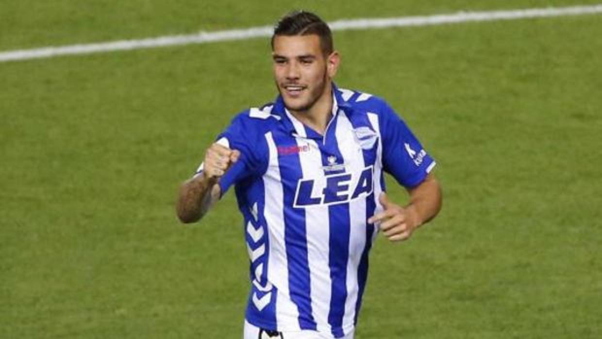 Theo Hernández, en la final de la Copa del Rey en el Calderón