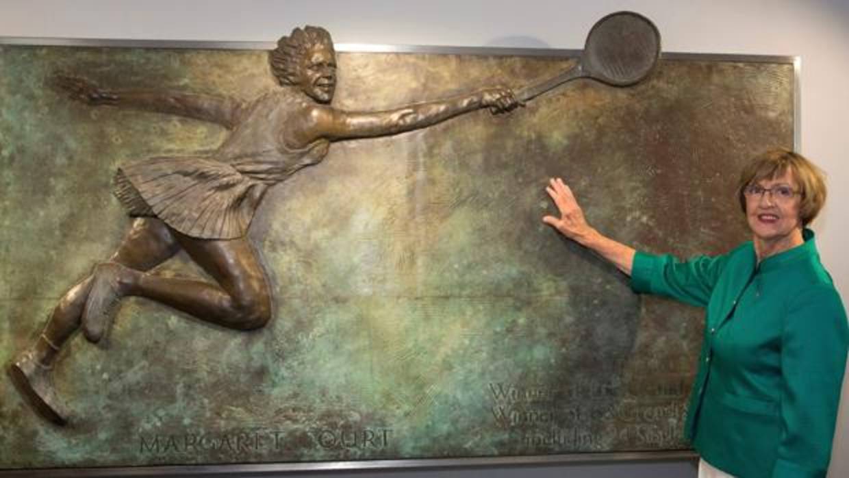 La exjugadora de tenis, Margaret Court