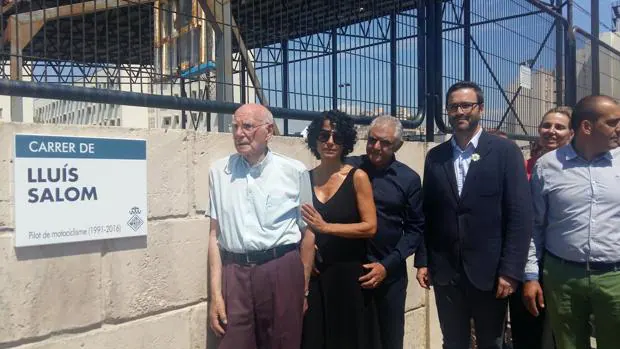 Palma rinde un nuevo homenaje a Luis Salom dedicándole una calle de la ciudad