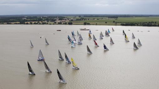 La Solitaire URGO Le Figaro camino de Gijón