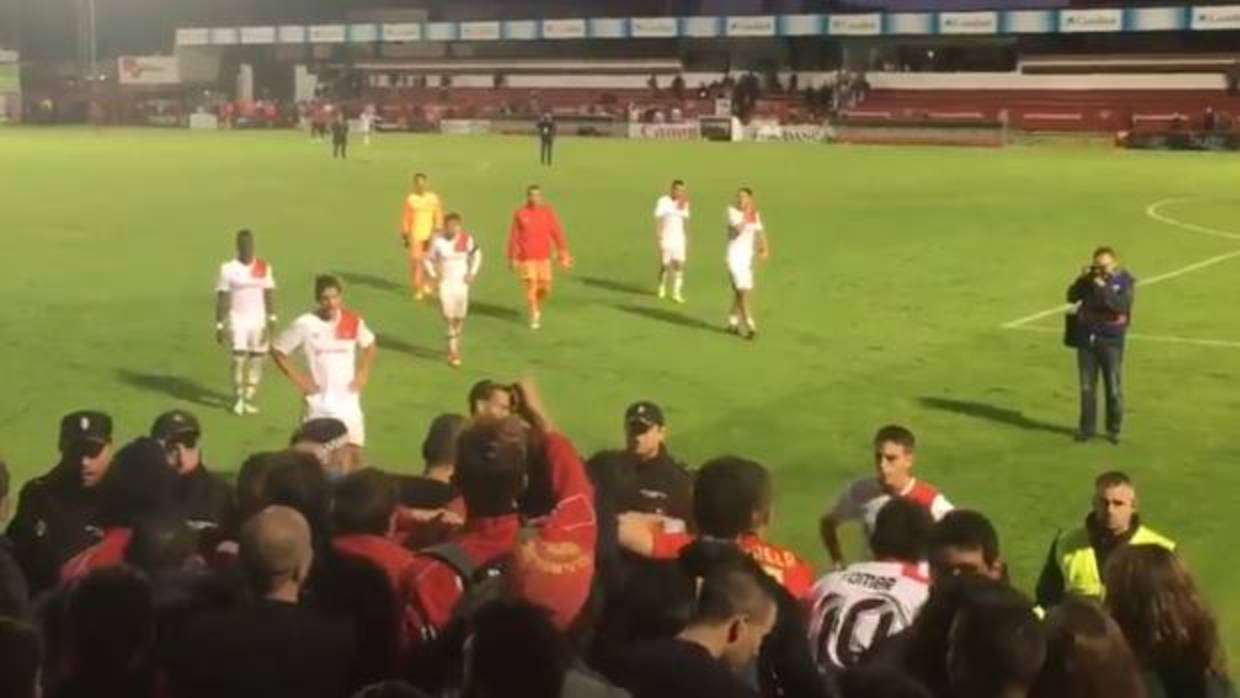 El Mallorca descendía este domingo en Miranda de Ebro ante el enfado de su afición