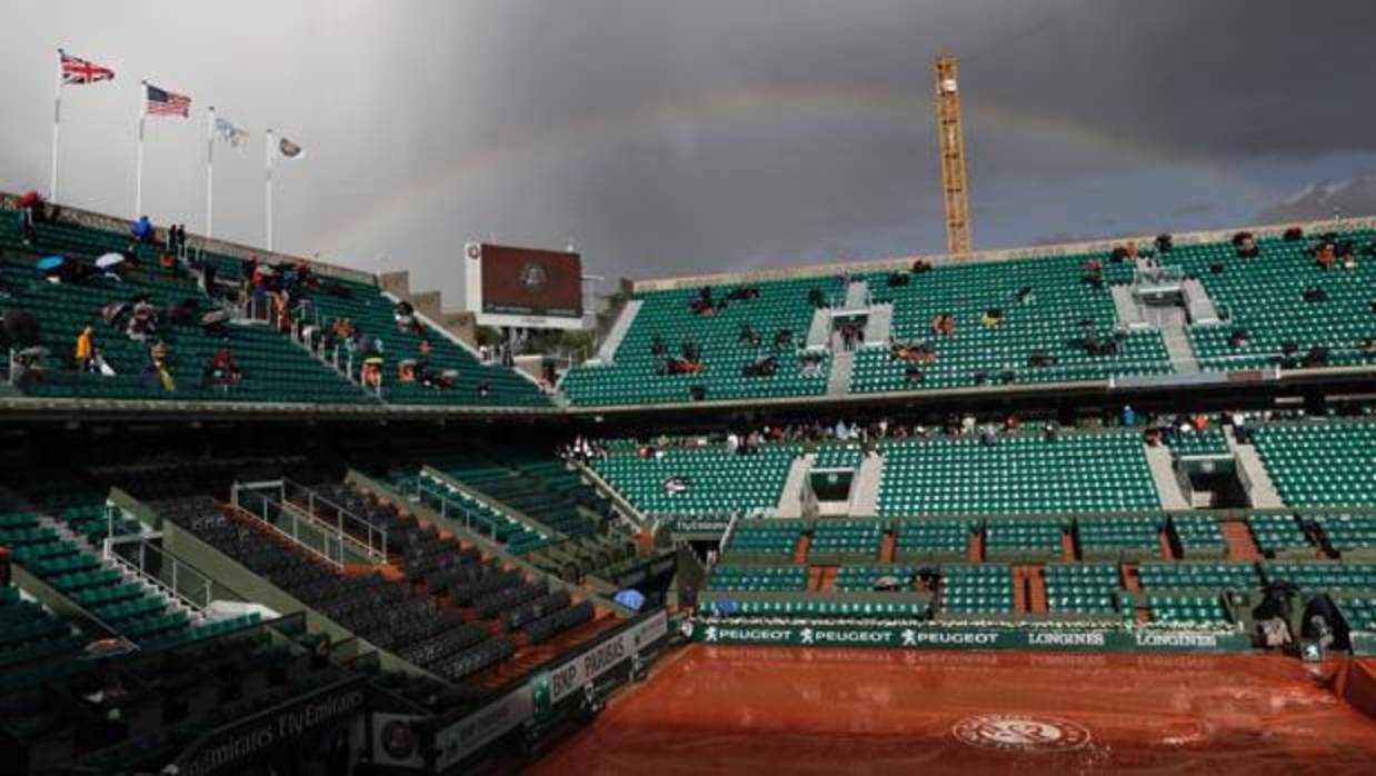 La Chatrier, el martes en plena tormenta