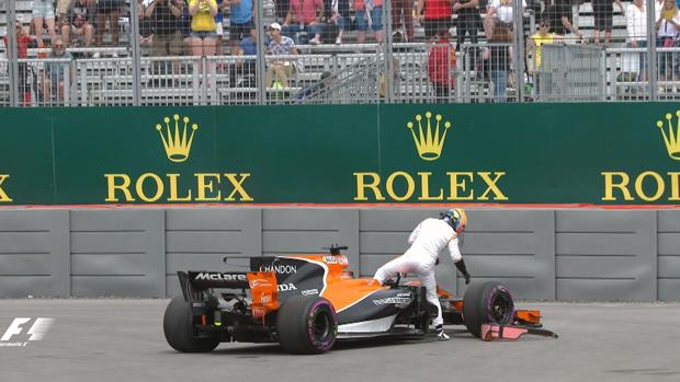 Alonso vuelve al suplicio y el McLaren se para en Montreal