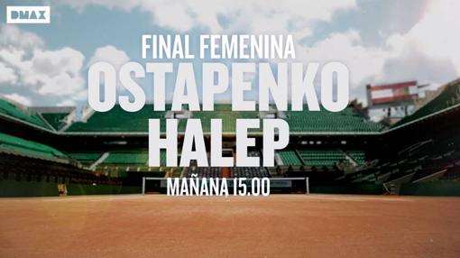 Dónde ver el Halep-Ostapenko