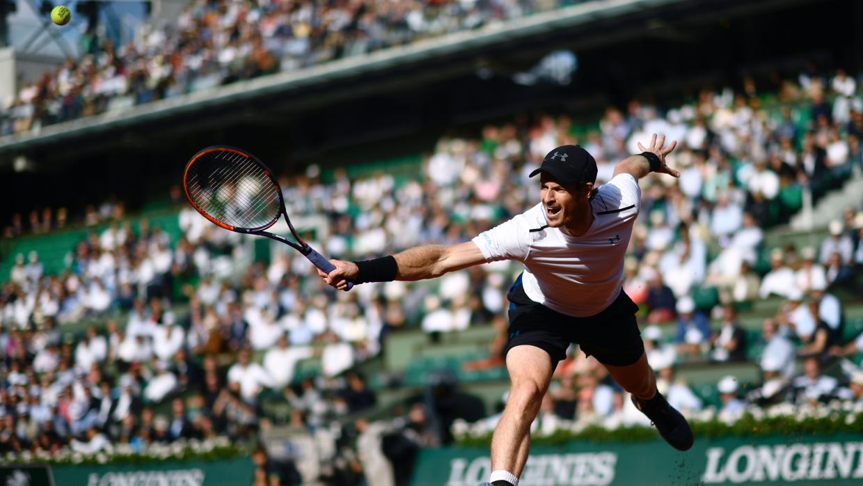 Wawrinka celebra un set ante Andy Murray