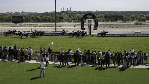 Carreras de caballos en el Hipódromo de la Zarzuela