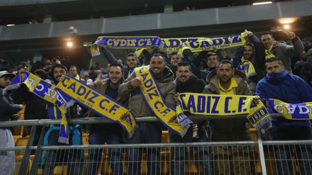 Cádiz CF y CD Tenerife, dos aficiones de Primera