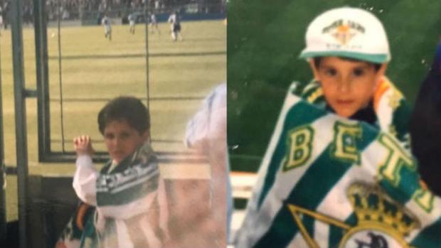 Las fotos de Tello vestido del Betis