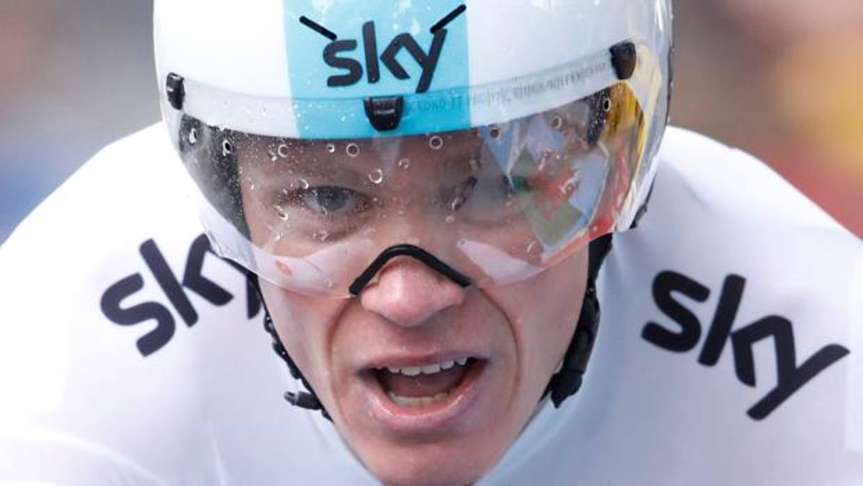 Chris Froome fue uno de los ciclistas que usó el Vortex en su malliot