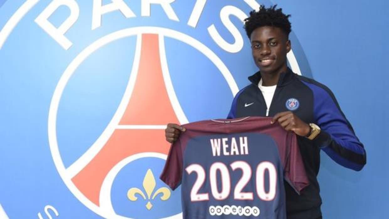 El hijo de George Weah ya es profesional con el PSG