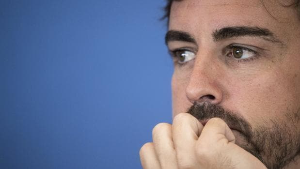 El piloto asturiano Fernando Alonso