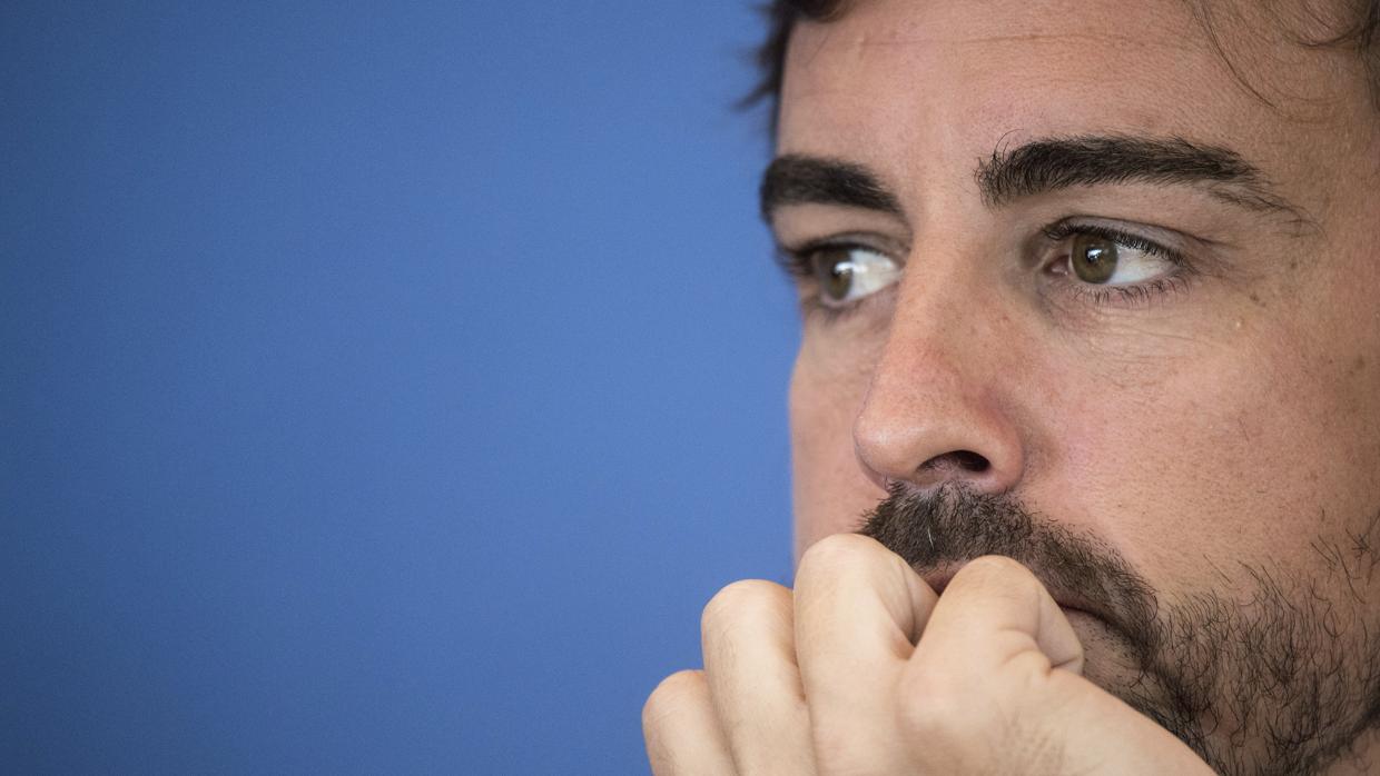 El piloto asturiano Fernando Alonso